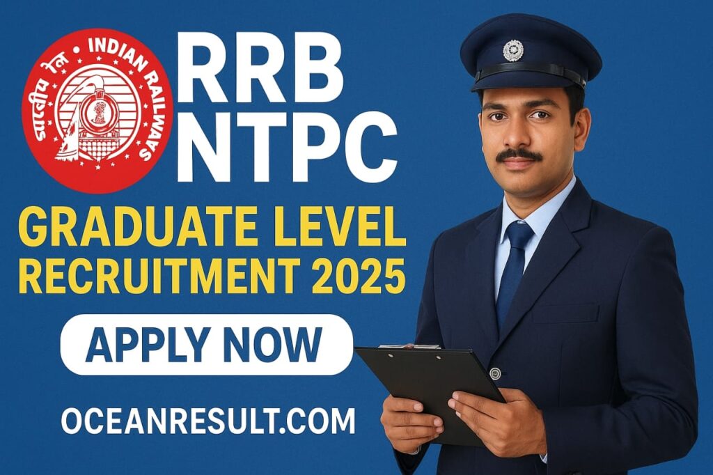 RRB NTPC Graduate Level Recruitment 2025