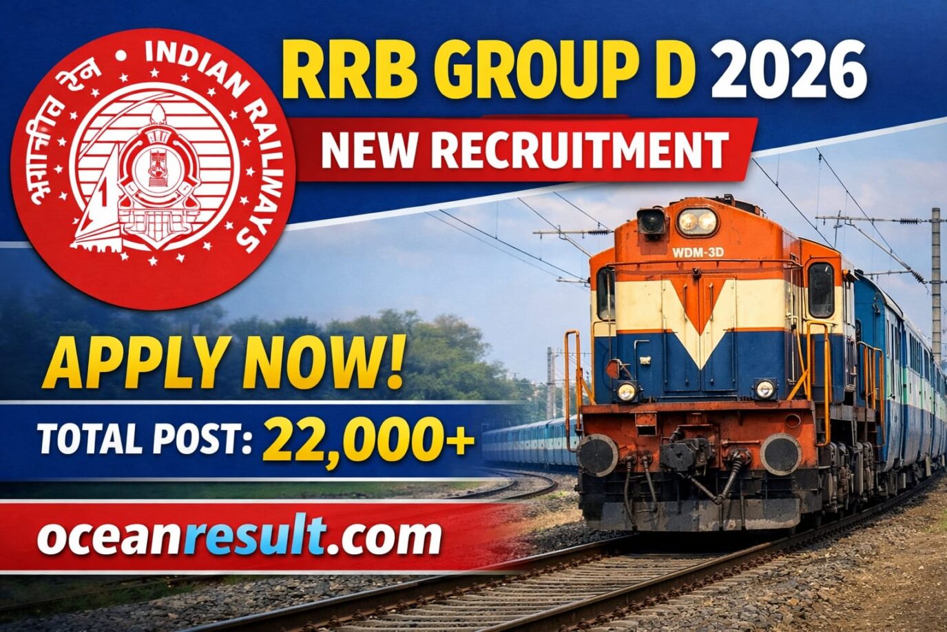 Railway RRB Group-D (Level-1) Recruitment 2026
