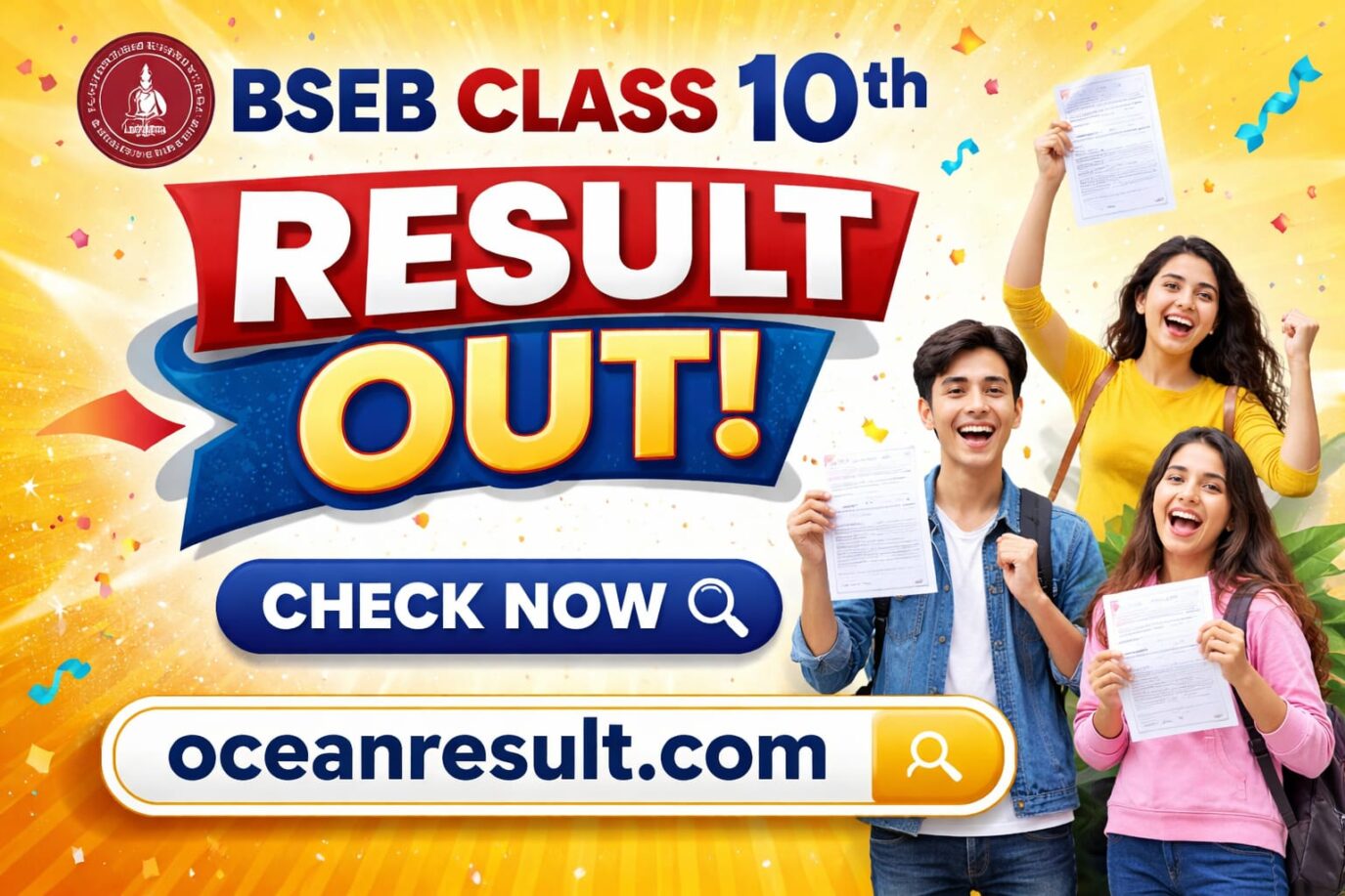 Bihar Board Class 10th Result 2026