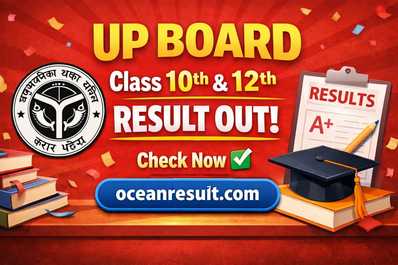 UP Board 10th & 12th Result